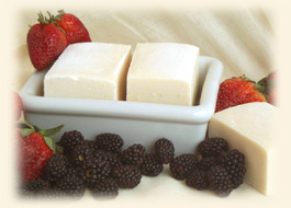 bubbles and berries Goatmilk Soap